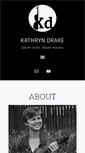 Mobile Screenshot of kathrynbdrake.com